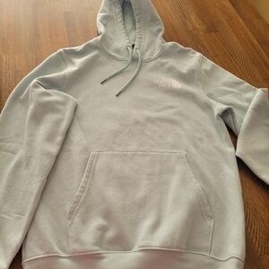 The North Face Men's Light Blue Hoodie